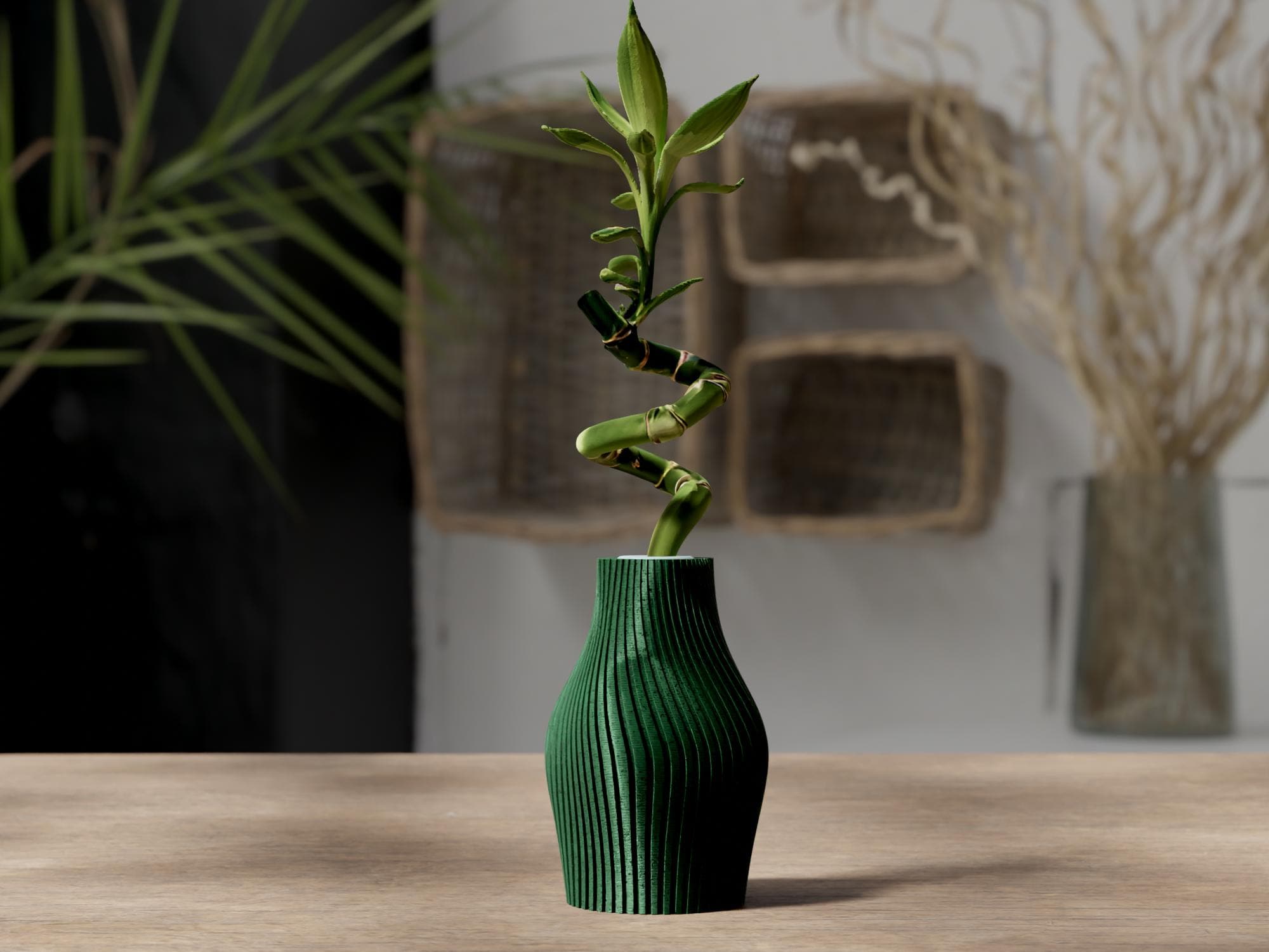 Bambus vase - Etsy.de