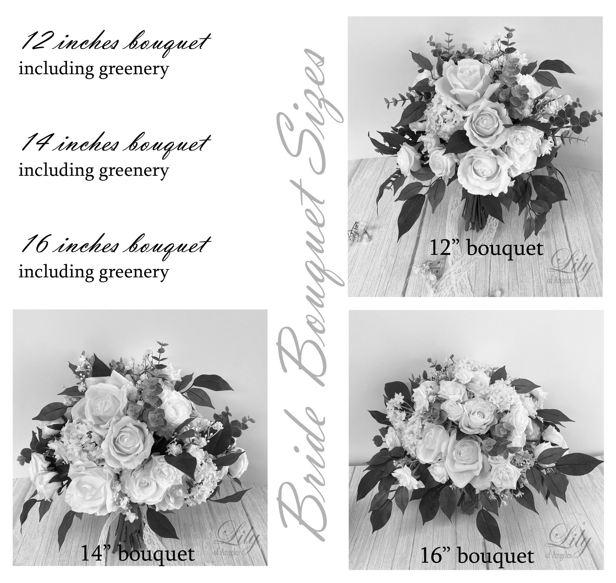 Wedding Bouquet Bridal Bouquet Bridesmaid Bouquet Flower Etsy