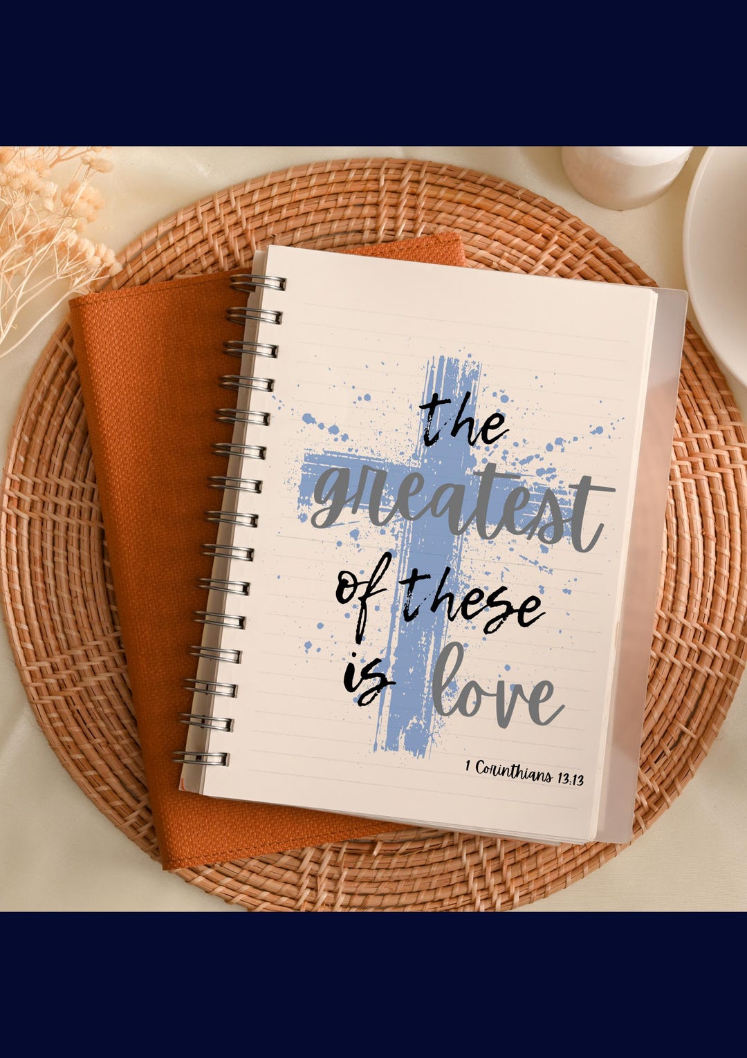 Inspirational Spiral Notebook: Faith, Prayer, Journaling Gift - Etsy
