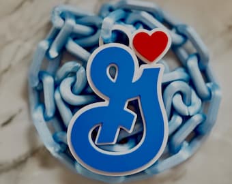 Benutzerdefinierte 3D-Kette Logo Anhänger Mengenrabatte verfügbar