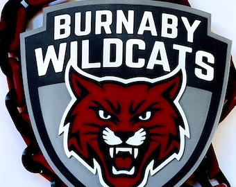 3D Gedruckte Kette Übergroße Sport HYPE Kette MVP Spieler des Spiels Umsatz Halskette Kollektion