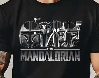 Mandalorian Shirt, Disney Trip Star Wars Shirt, Retro Galaxy Hunter Tee