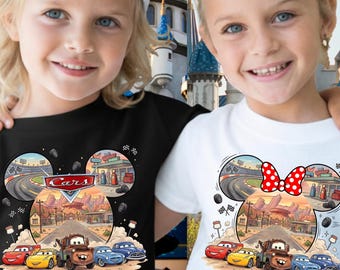 Disney Cars Family Trip Shirt, Lightning McQueen Mater Tee, Cars Land Vacation Tee