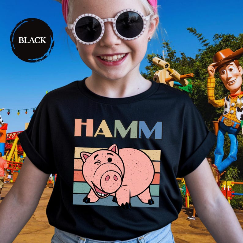 Vintage Toy Story Character Shirt, Disney Family Tee, Woody Buzz Jessie Rex Forky Hamm image 6