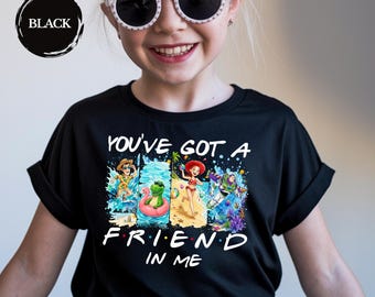 Toy Story Vacation Shirt, You've Got A Friend In Me Tee, Summer Trip Top