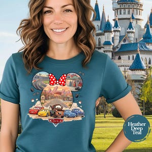 Disney Cars Family Trip Shirt, Lightning McQueen Mater Tee, Cars Land Vacation Tee imagem 10