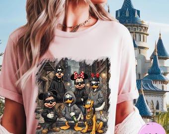 Mickey And Friends Shirt, Trendy Disney Tee, Disneylan Family Vacation