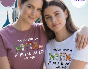 Toy Story Friends Shirt, Disney Trip Tee, You’ve Got A Friend In Me