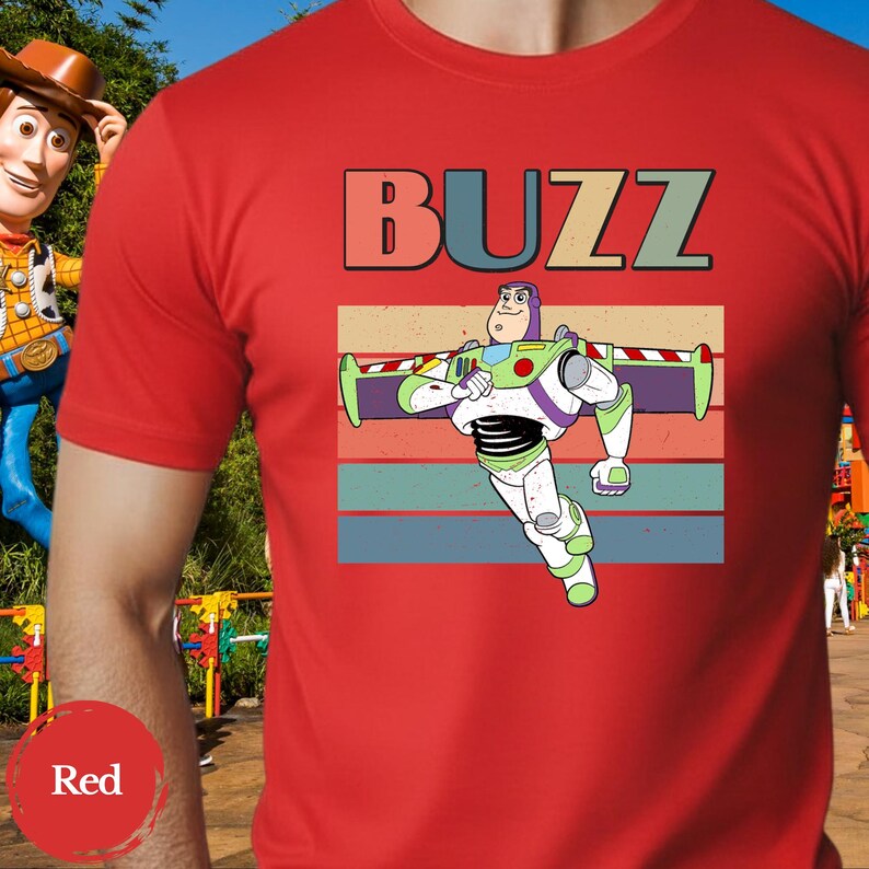Vintage Toy Story Character Shirt, Disney Family Tee, Woody Buzz Jessie Rex Forky Hamm image 15