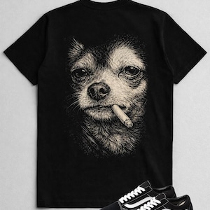 chihuahua smoking a cigarette Chihuahua Smoking