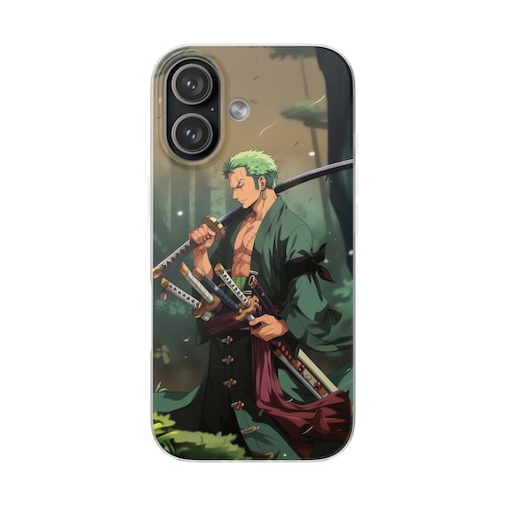 One Piece Zoro Phone Case | Roronoa Zoro Anime iPhone Samsung