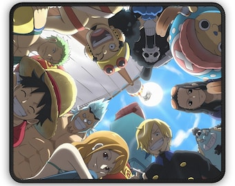 One Piece Mouse Pad - Anime Desk Mat - Straw Hat Pirates - Otaku Gift - Gaming Mousepad
