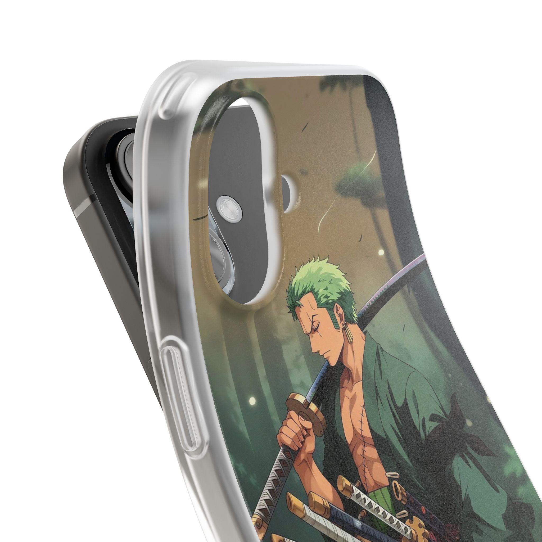 One Piece Zoro Phone Case | Roronoa Zoro Anime iPhone Samsung