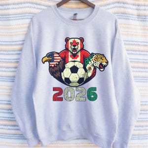 Soccer Sweatshirt, Mens Soccer Hoodie, Football Fan Gift