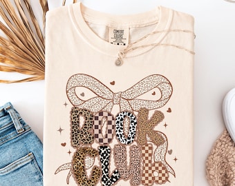 Book Club T-shirt | Snake & leopard print lettering | Book Lover Tee