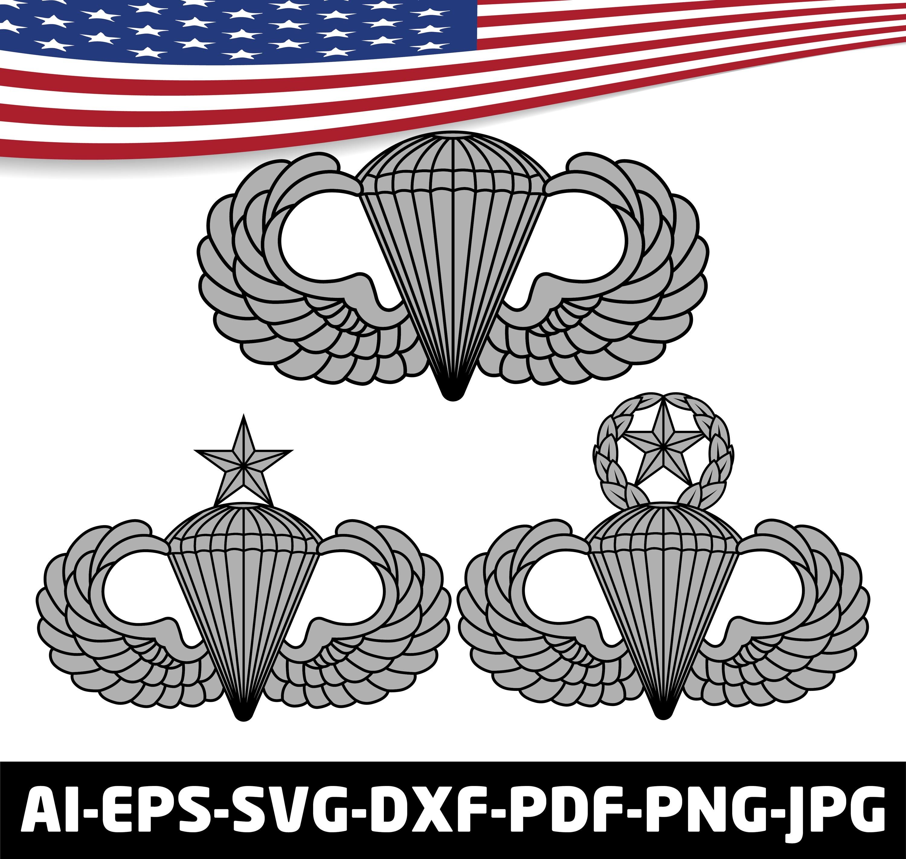 Patch Jumpmaster US Parachute Association Vintage - Rare - Occasion