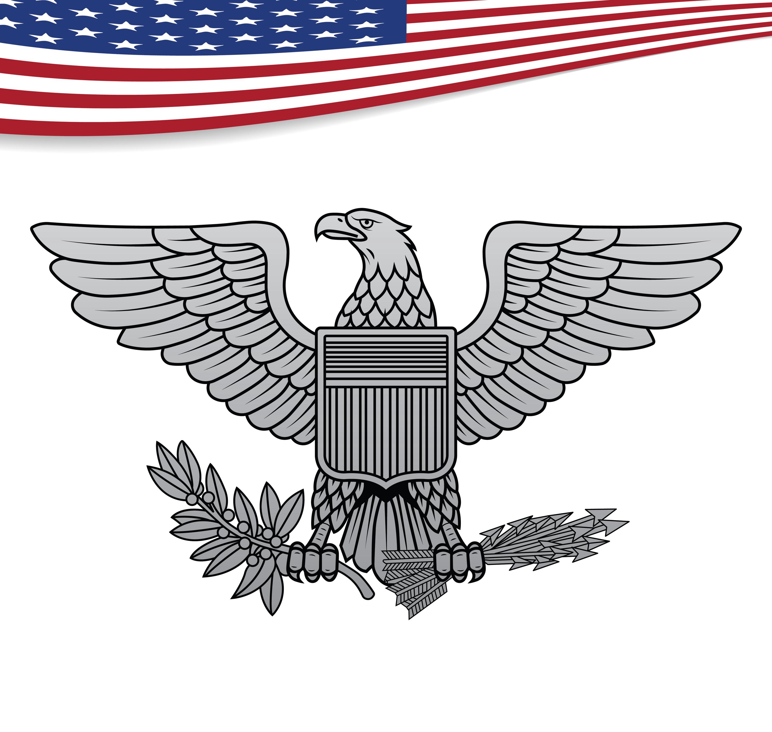 Colonel Rank Insignia SVG, Military Eagle Cut File (DXF, EPS) - Etsy