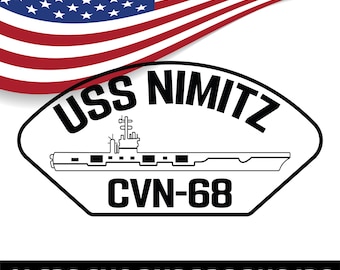 Berretto US Navy USS Nimitz CVN-68 Desert Storm - Grigio Militare Uomo