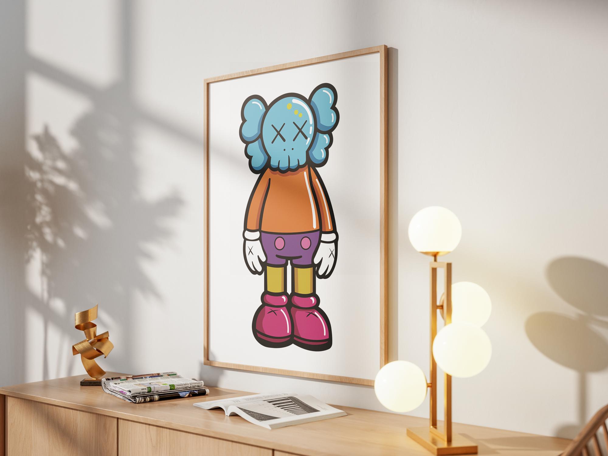 KAWS Graffiti Vector Svg Bundle, Cricut Cut File,digital DOWNLOAD