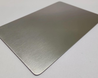 Anodized Titanium Pocket Art Card - Customized for You - ONE OF A KIND
