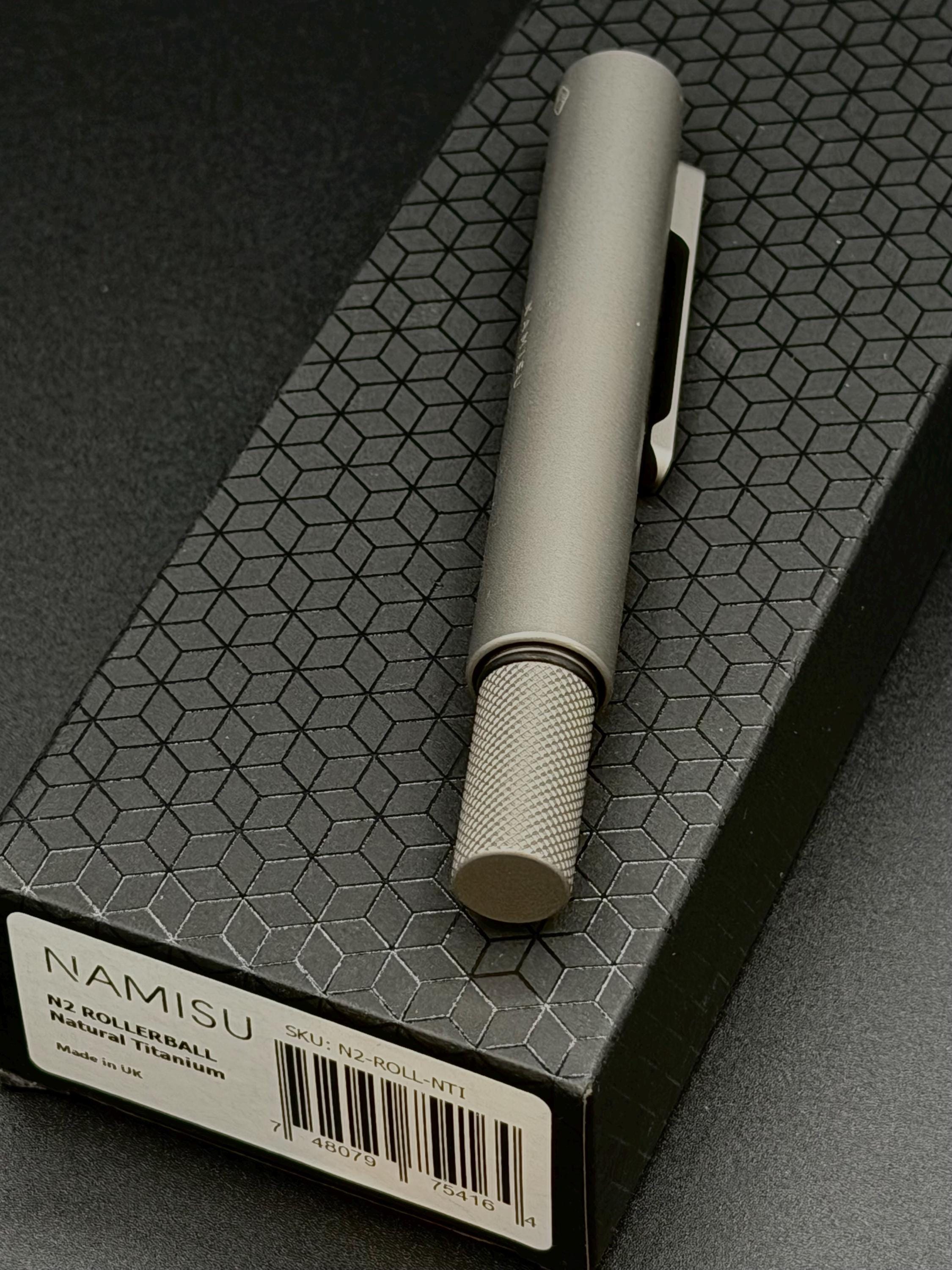 Titanium Rollerball Pen Namisu N2 Executive Quality - Customized