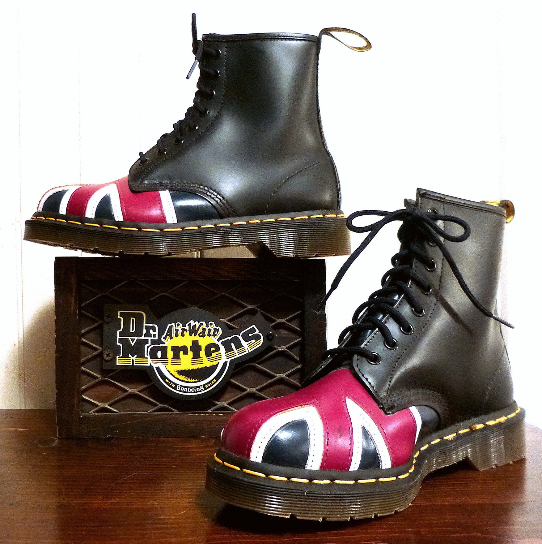 union jack doc martens