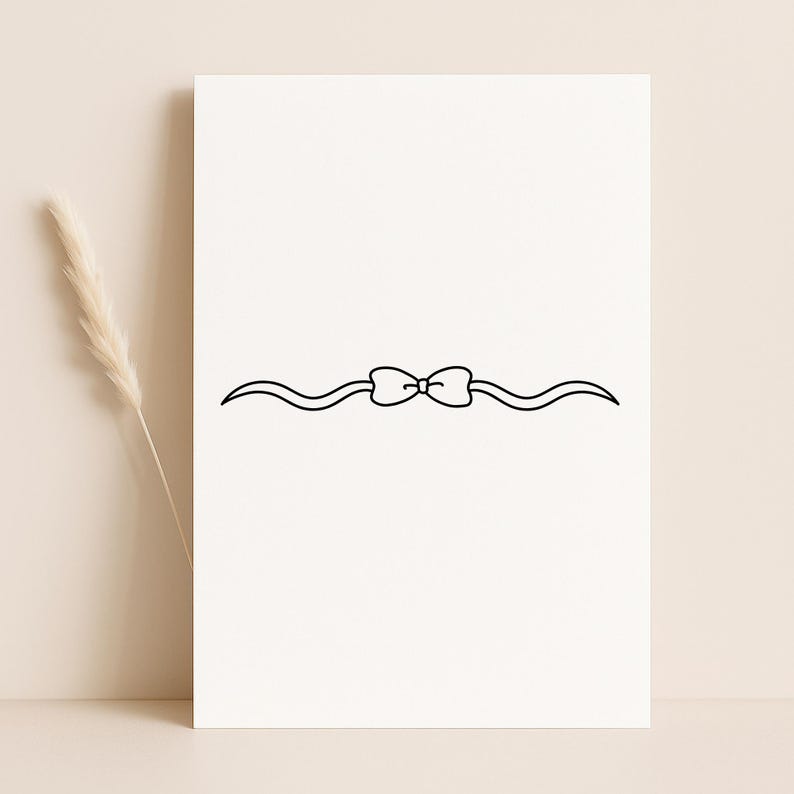 Swirl Bow Divider Set, Elegant Swirl Flourishes, Vintage Bow Borders ...