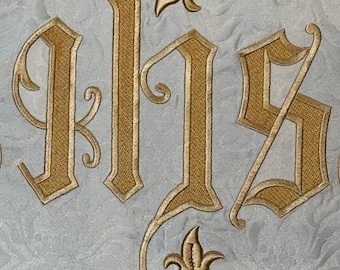 Extra-Large IHS Machine Embroidery File for Church Vestments (Digital)