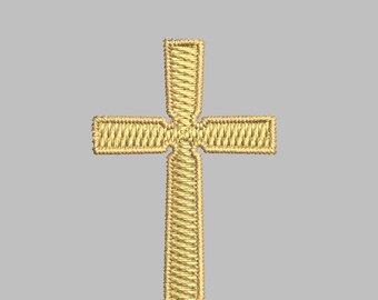 Small Stole Cross Machine Embroidery File – Cross Liturgical Vestment Design (Digital)