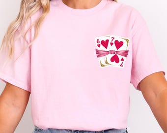 Funny 6 7 Valentine Couple Love Shirts, Husband & Wife Matching Honeymoon T-shirts Valentine's Day Party Boyfriend Girlfriend Meme Tees