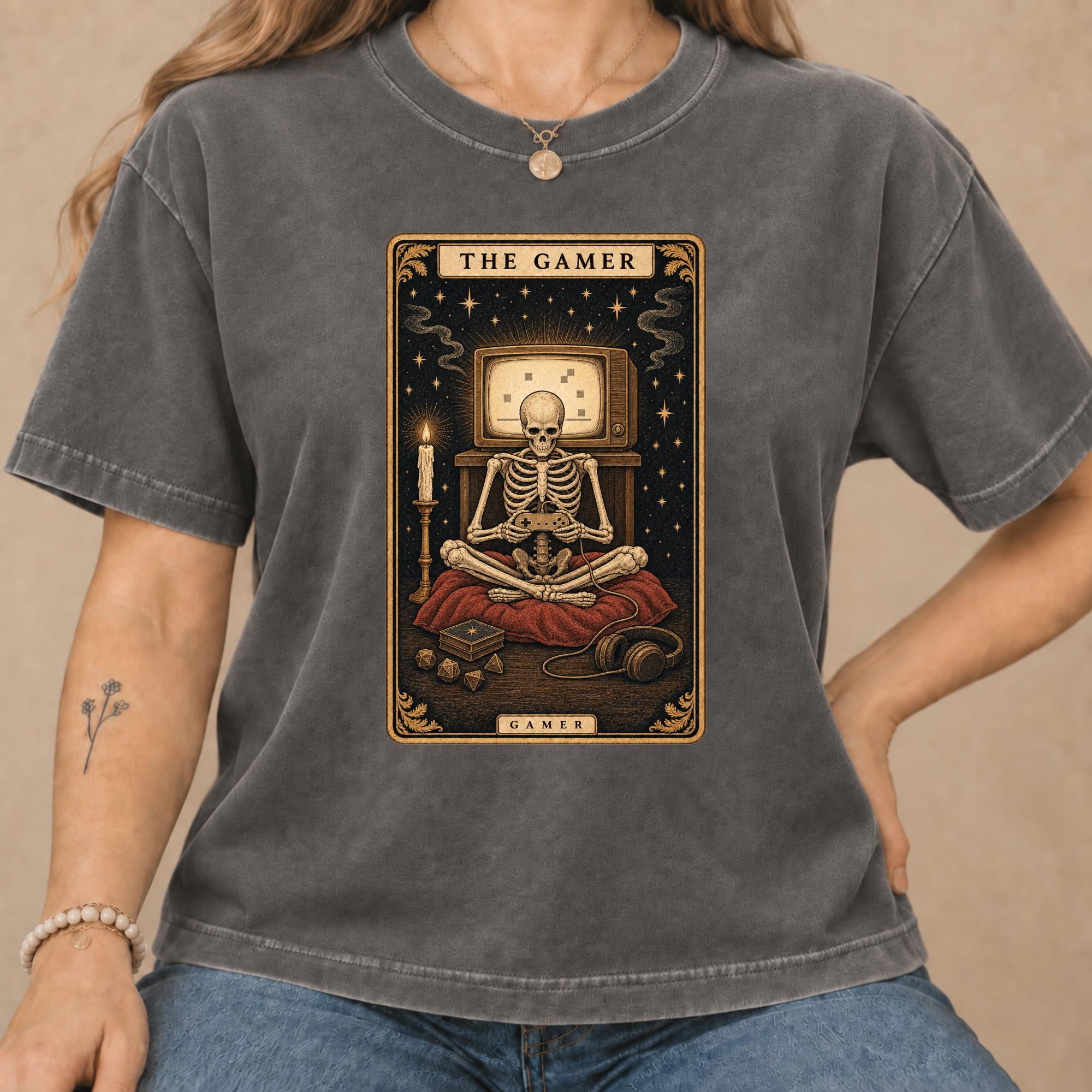 T-shirt Gamer Carte de Tarot