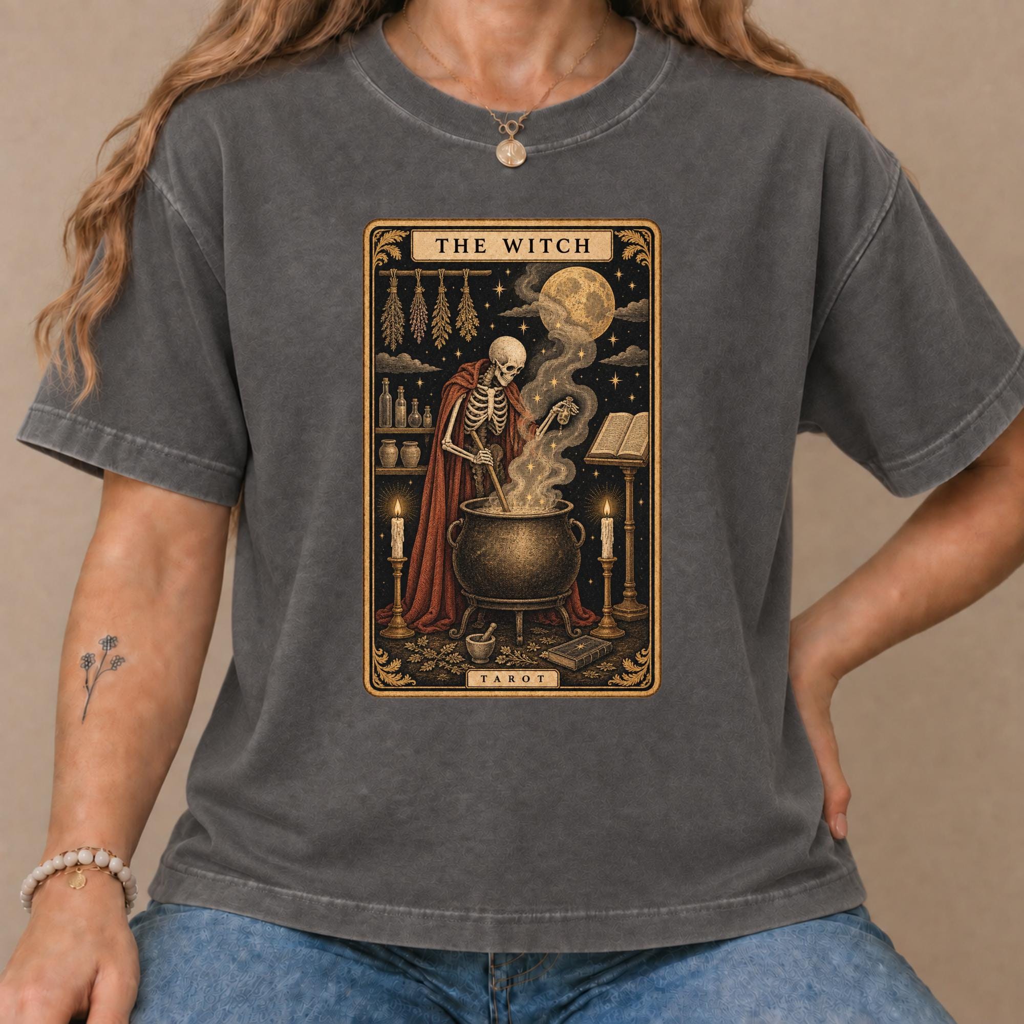 The Witch Tarot Card Shirt