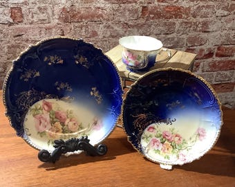 Antique Royal Bavarian PMB 3-Piece Set of China