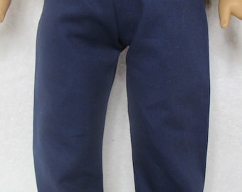 18 Inch Doll Navy Blue Cotton Pants