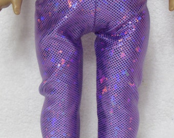 Purple White Pink or Teal Lycra Leggings fit 18" American Girl Size Doll Purple White Pink or Teal Lycra Leggings fit 18" American Girl Size Doll