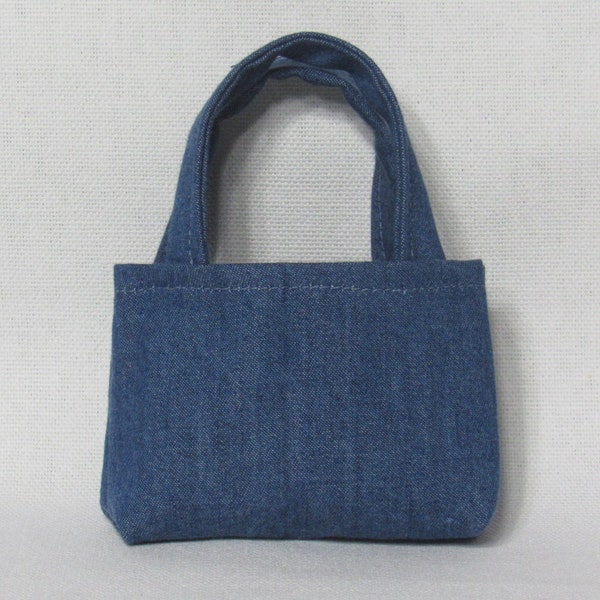 18 Inch Doll Light Blue Jeans Tote Bag
