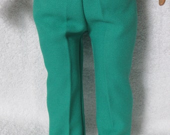 18 Inch Green Cotton/Polyester Fabric Dress Pants