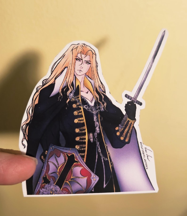 Castlevania Hand Cut Sticker- B Grade - Etsy