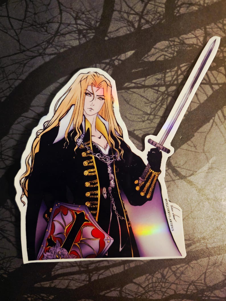Castlevania Hand Cut Sticker- B Grade - Etsy