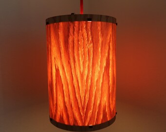 Red Oak Radiance hanging lamp