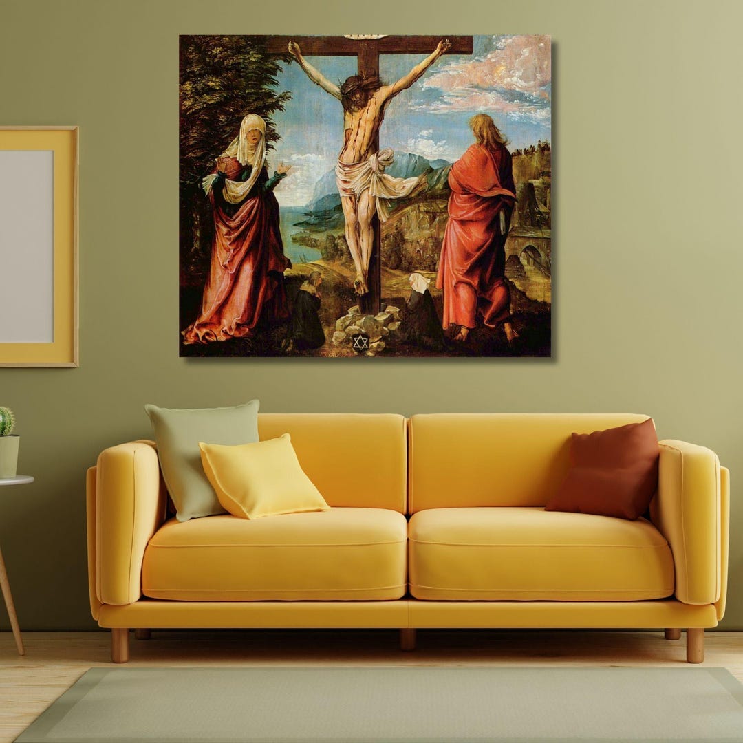 Albrecht Altdorfer Christ on the Cross With the Virgin and St John ...