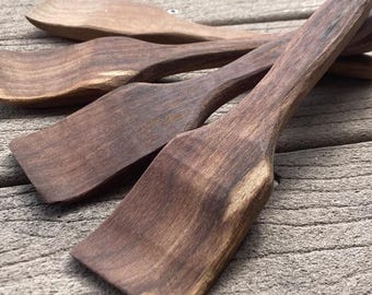 Handmade Black Walnut Mini Spatula