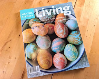 Vintage Martha Stewart Living Magazine April 2003 - Issue No. 113