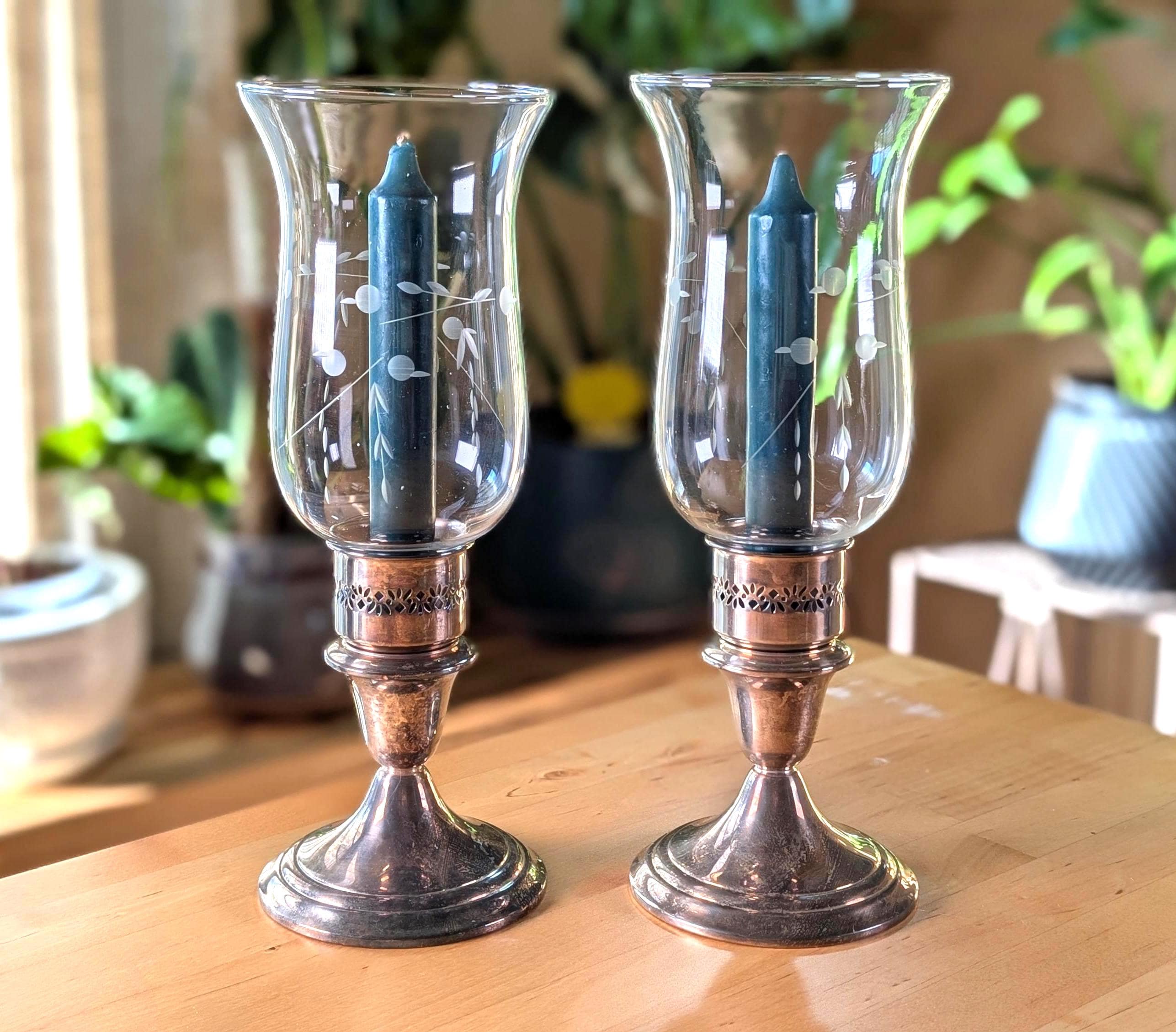 GORHAM ゴーハム スターリングシルバー製 キャンドルスタンド ペア 889 GORHAM ゴーハム スターリングシルバー製 キャンドルスタンド ペア 889