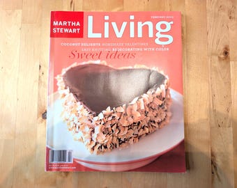 Vintage Martha Stewart Living Magazine Feb 2003 - Issue No. 111