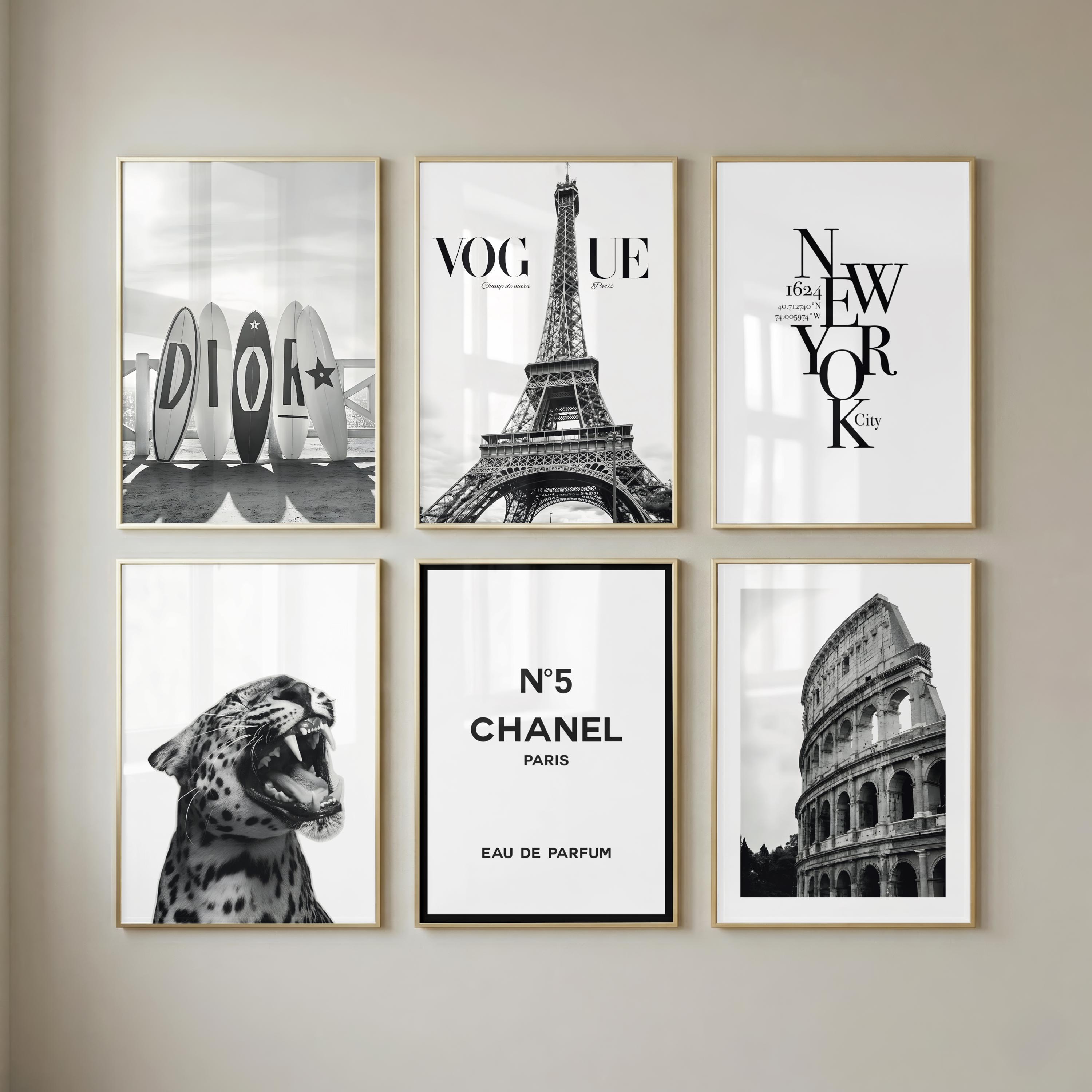 Chanel No 5 Wall Art - Etsy
