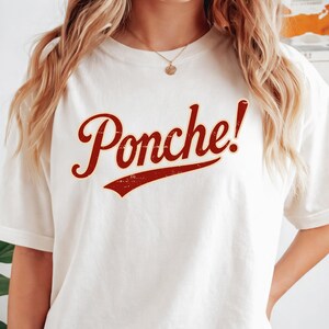 Ponche Baseball Shirt, Strikeout Shirt Venezuela, Vintage Baseball Tee, Spanish Baseball Shirt, Perfect Gift for Venezuelan, Retro Script