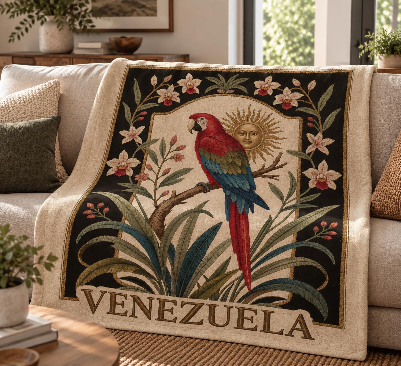 Venezuela Tapestry - Etsy