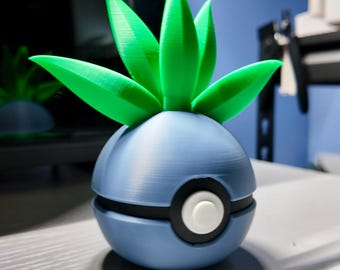 3D Printed Oddish Ball: Nostalgic Desk Toy