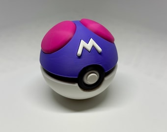 3D Printed Master Ball: Nostalgic Desk Toy